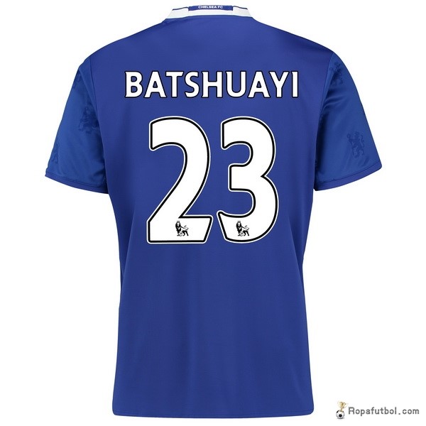 Camiseta Chelsea Replica Primera Ropa Batshuayi 2016/17 Azul